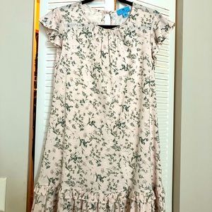 CeCe Pink & Mint Green Dress